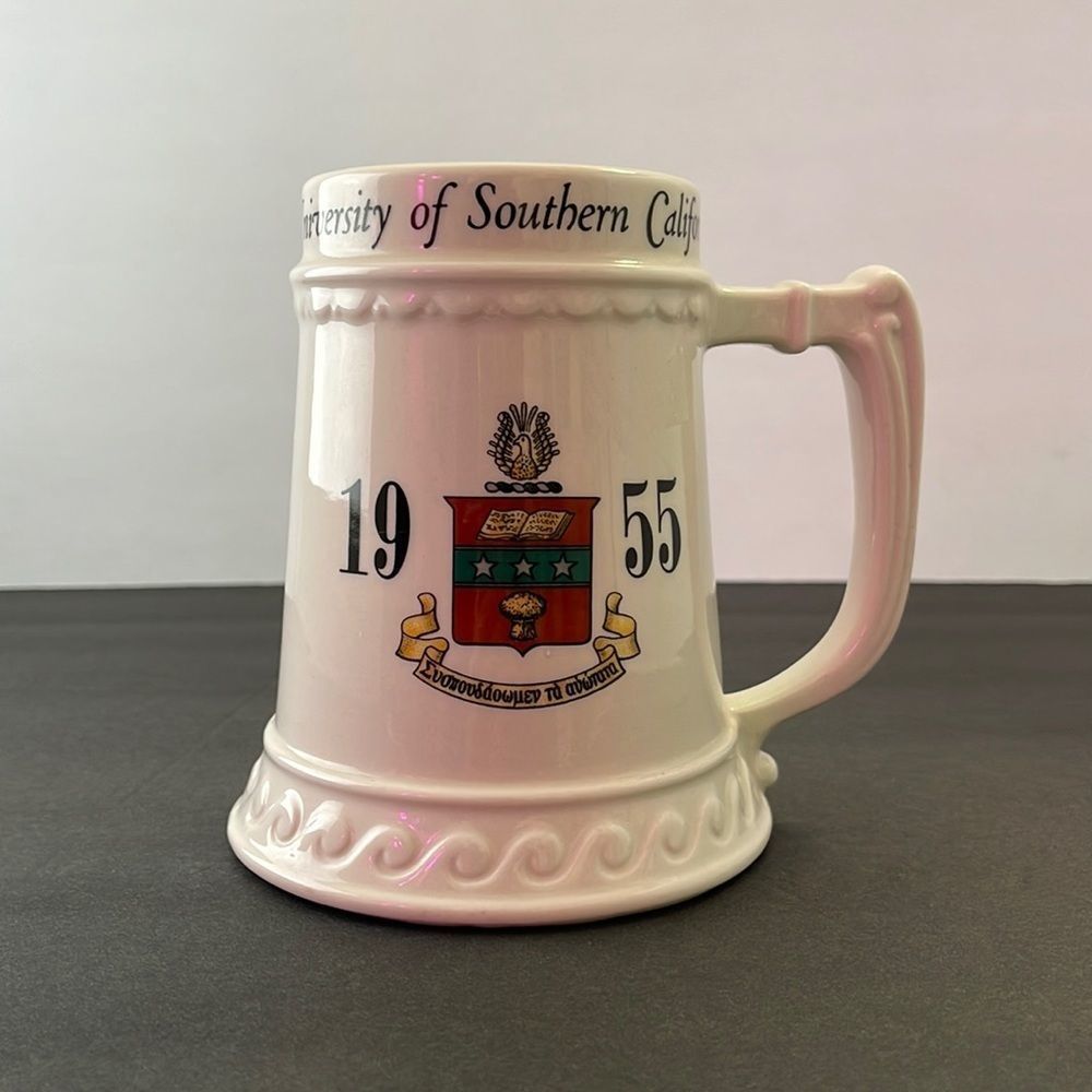 Vintage 1955 USC University of Southern California Stein